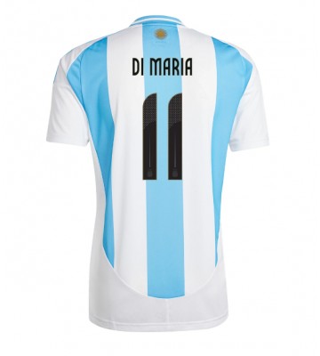 Argentina Angel Di Maria #11 Hjemmebanetrøje Copa America 2024 Kort ærmer